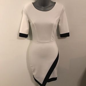Classy black&white dress